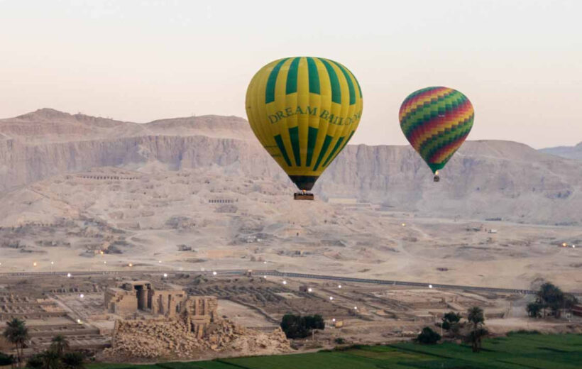 Sunrise Hot Air Balloon Ride Experience in Luxor